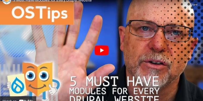 5 must haves for drupal