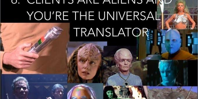 clients are aliens