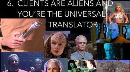 clients are aliens