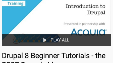 drupal 8 course
